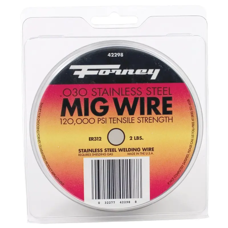 Forney Er308 Stainless Steel Mig Welding Wire – 0.030-Inch Diameter, 2-Pound Spool 1