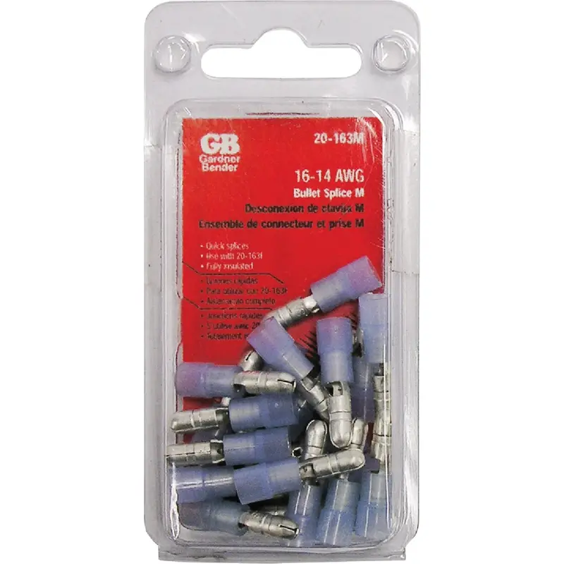 Gardner Bender 16–14 Awg Fully Insulated Bullet Connectors – 20-Pack 1