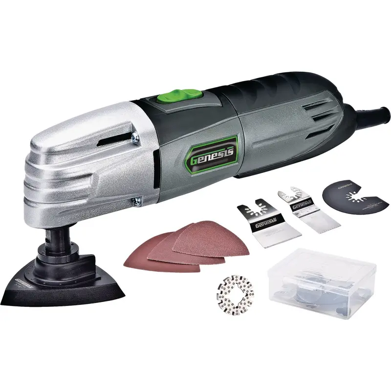 Genesis Oscillating Tool Kit – 1.5 Amp Multi-Purpose 1