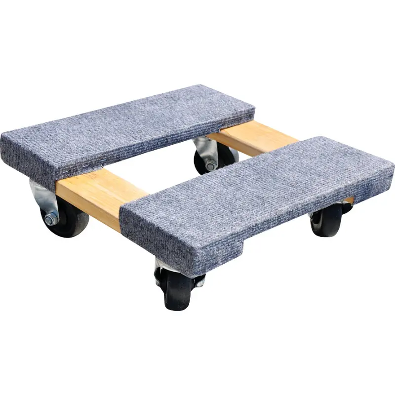 Gleason Heavy-Duty Hardwood Furniture Dolly – 15" X 15", 800-Lb Capacity 1