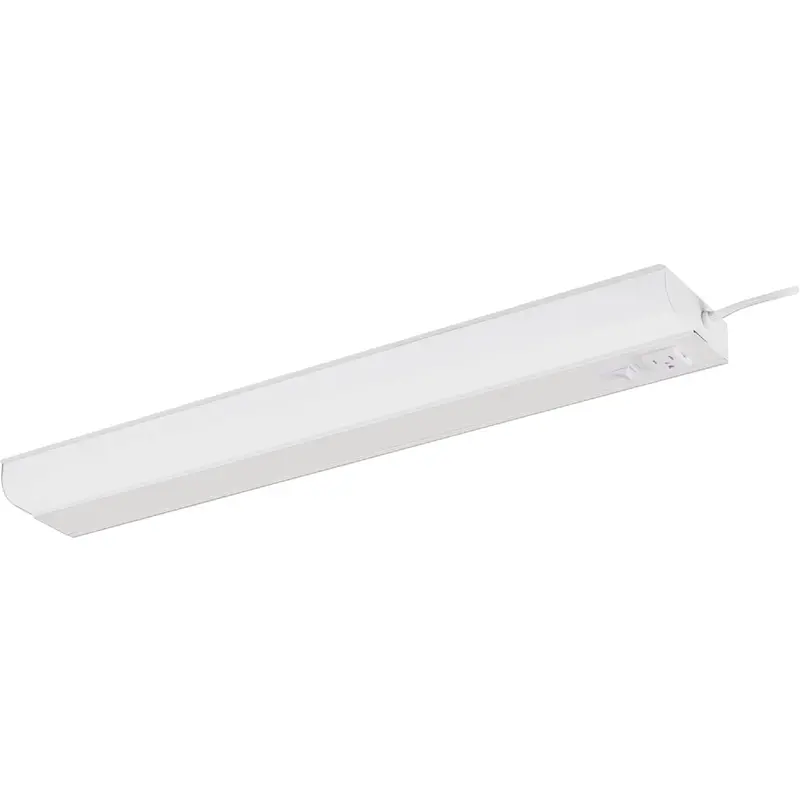 Good Earth Lighting Under-Cabinet Fluorescent Fixture – 24", F18T8 White Tube 1
