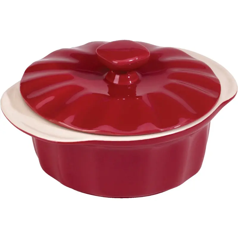 Goodcook Ceramic Casserole Dish With Lid – 1.5 Quart Capacity 1