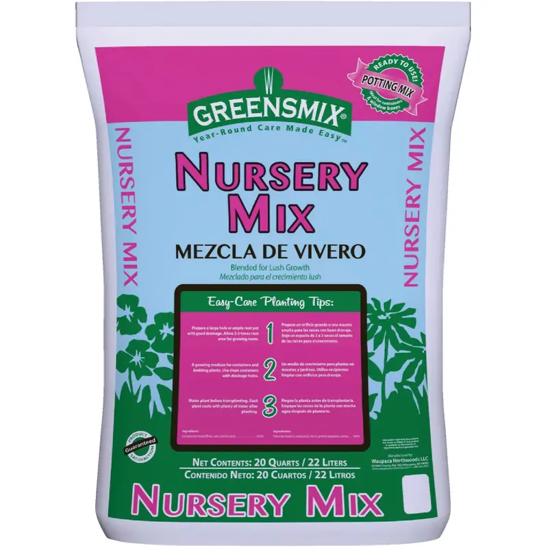 Greensmix All-Purpose Potting Soil – 20 Qt Nursery Mix For Indoor & Outdoor Plants 1