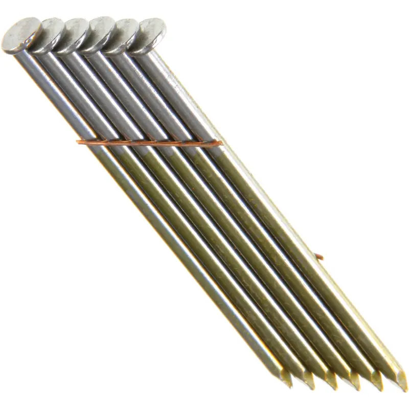 Grip-Rite 28-Degree Framing Nails – 3-1/4" Bright Offset Round Head, .120" Shank, 1000-Count Box 1
