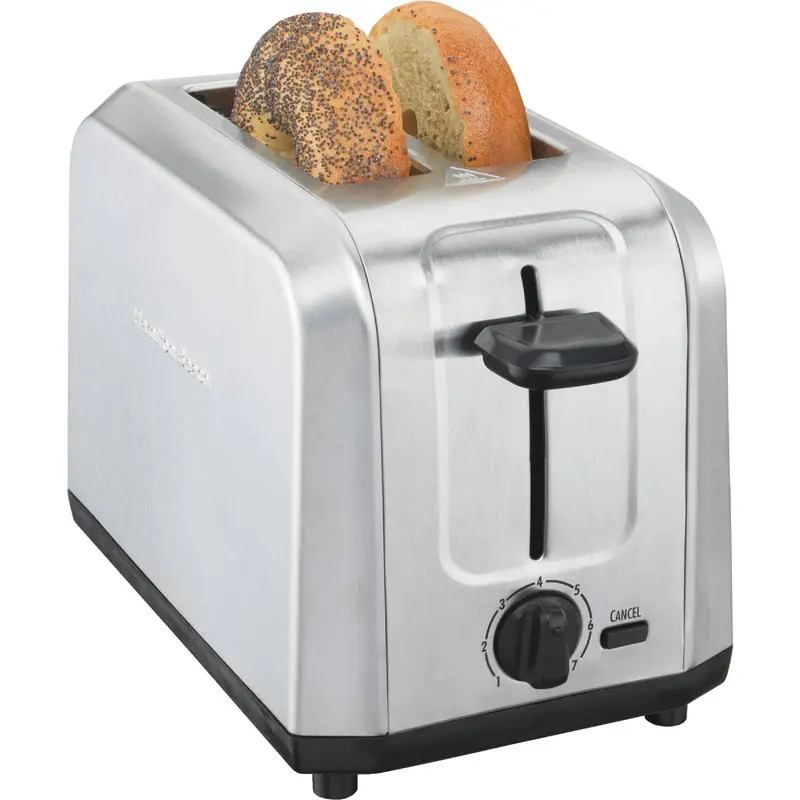 Hamilton Beach 2-Slice Toaster — Brushed Stainless Steel Finish 1