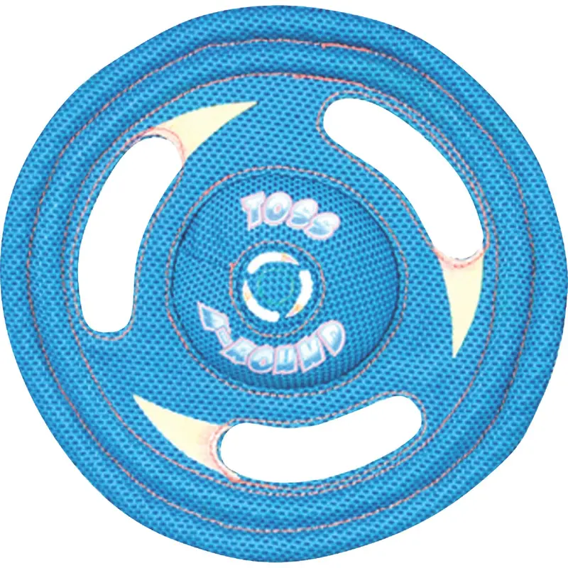 Hartz Tuff Stuff Flyer Dog Toy – 12" Durable Nylon Disc For Outdoor Play 1