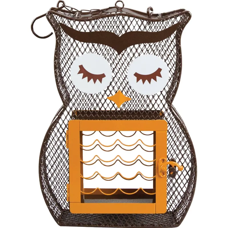 Heath Suet & Seed Bird Feeder – Owl-Shaped, Wildlife-Friendly Design 1