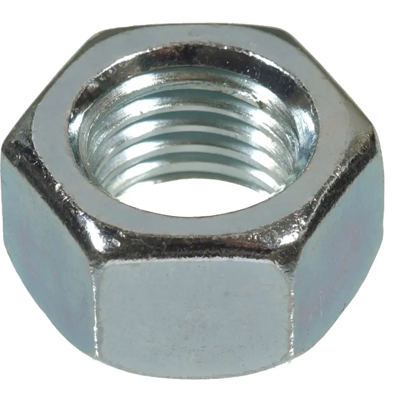 Hillman Hex Machine Screw Nut Set – 5/16 In., 18 Tpi, Low-Carbon Steel (9-Pack) 1