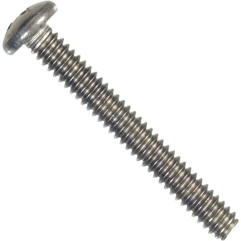 Hillman Pan Head Machine Screws – 1/4 In-20 × 1-1/2 In, Zinc-Plated, 100-Pack 1