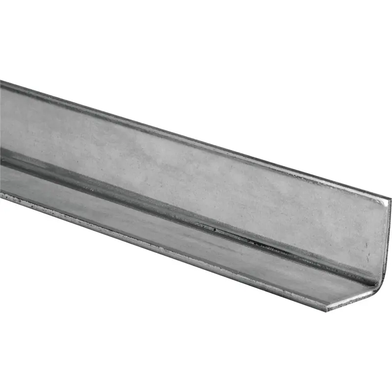 Hillman Steelworks Galvanized Solid Angle Bracket (1" × 1 Ft.) 1