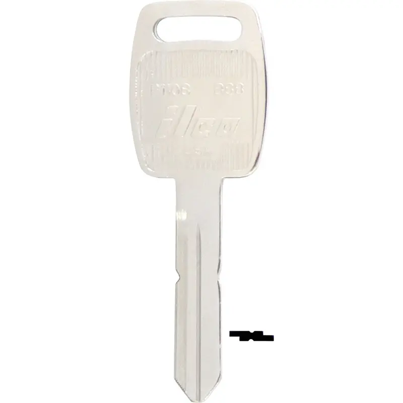 Ilco B88 Automotive Key Blanks – Nickel-Plated Gm Style, 10-Pack 1