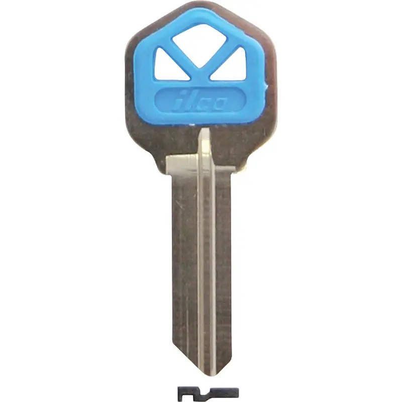 Ilco Kwikset Kw1P Decorative House Keys – Nickel-Plated, 5-Pack 1