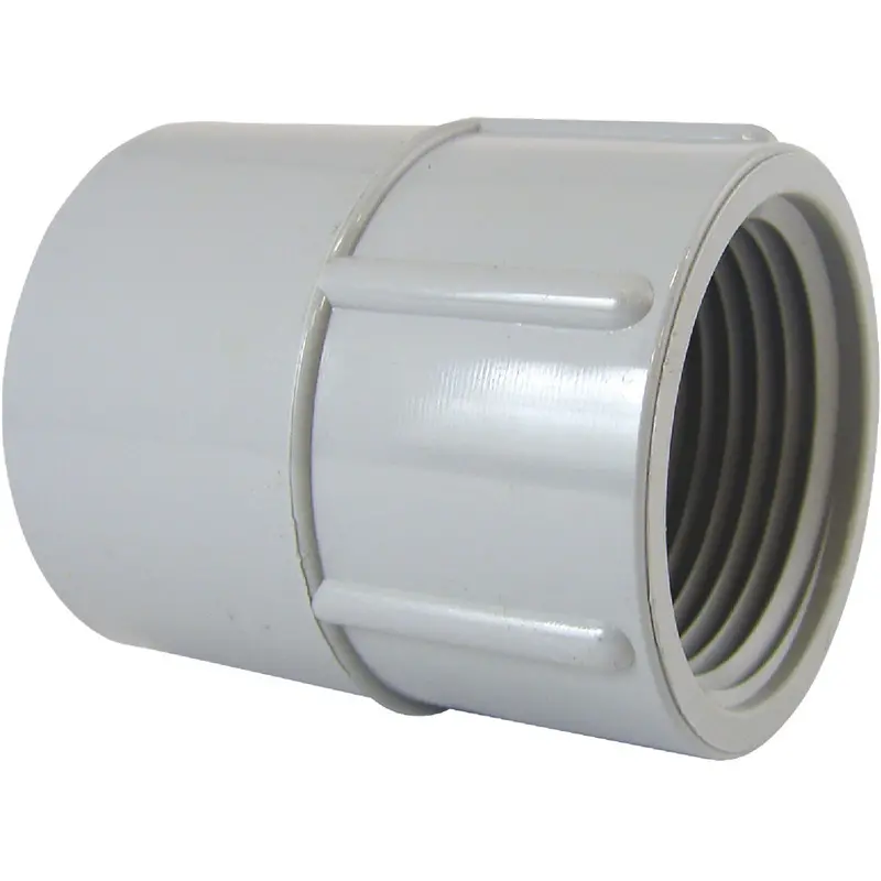 Ipex Kraloy Pvc Conduit Adapter – 2-1/2" Hub To Female Pipe Thread 1