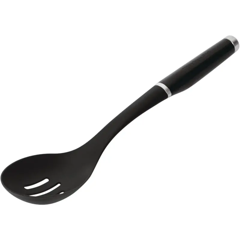 Kitchenaid 13-Inch Black Nylon Slotted Spoon For Everyday Cooking 1