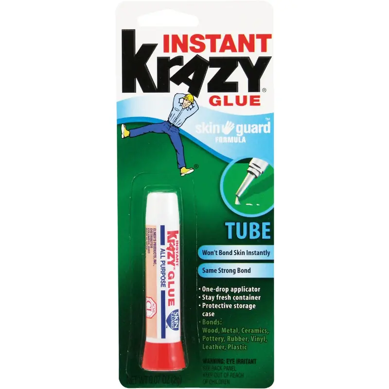 Krazy Glue Liquid Skin Guard Super Glue – 0.07-Ounce All-Purpose Adhesive 1