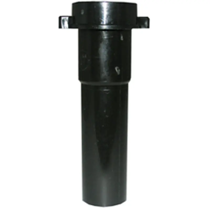 Lasco 1.5" Od Black Plastic Drain Extension Tube – 6" Length 1