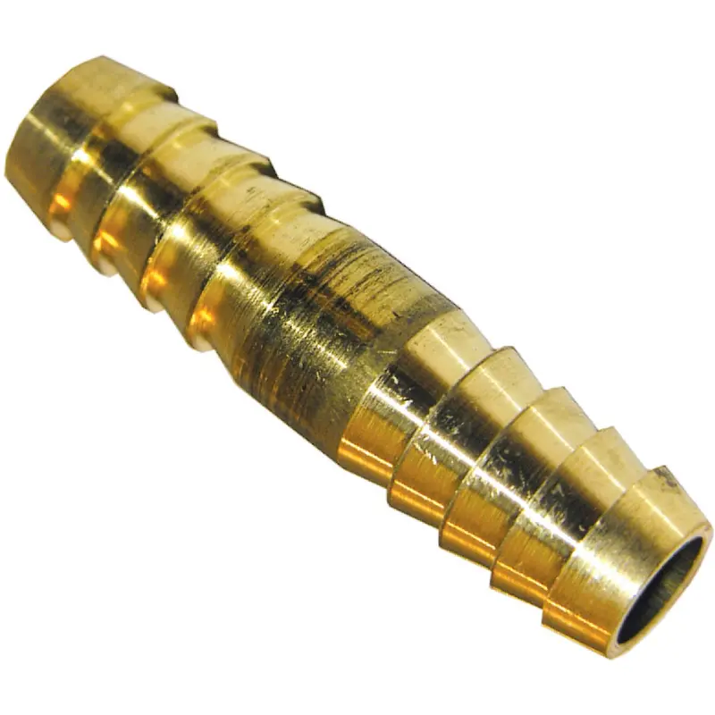 Lasco 3/8-Inch Brass Hose Barb Coupling For Secure Fluid Connections 1