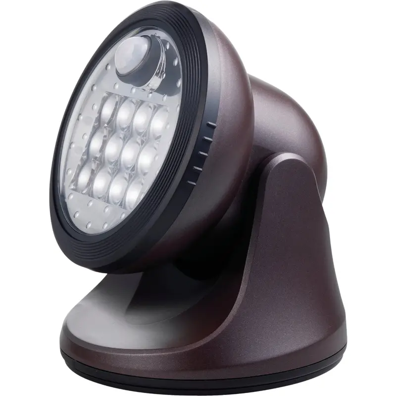 Light It Bronze Led Security Light – 275 Lumens, Battery-Powered 1