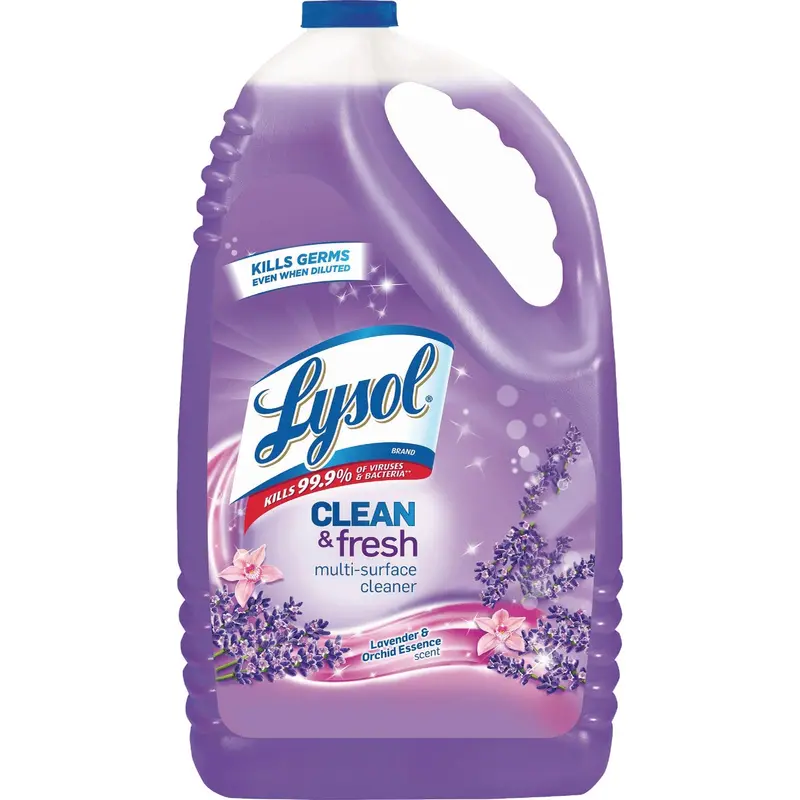 Lysol Lavender Orchid Multi-Surface Cleaner – 144-Ounce Pourable Formula 1