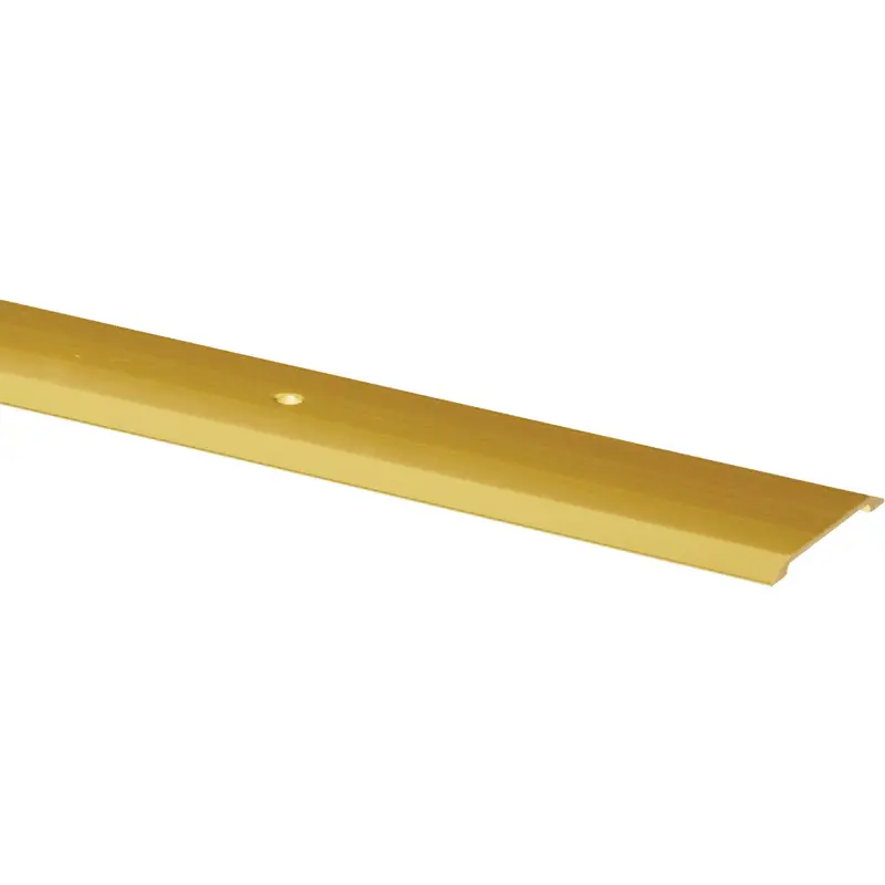 M-D Building Products Brite Gold Threshold – 36" L X 1-3/4" W X 1/8" H 1
