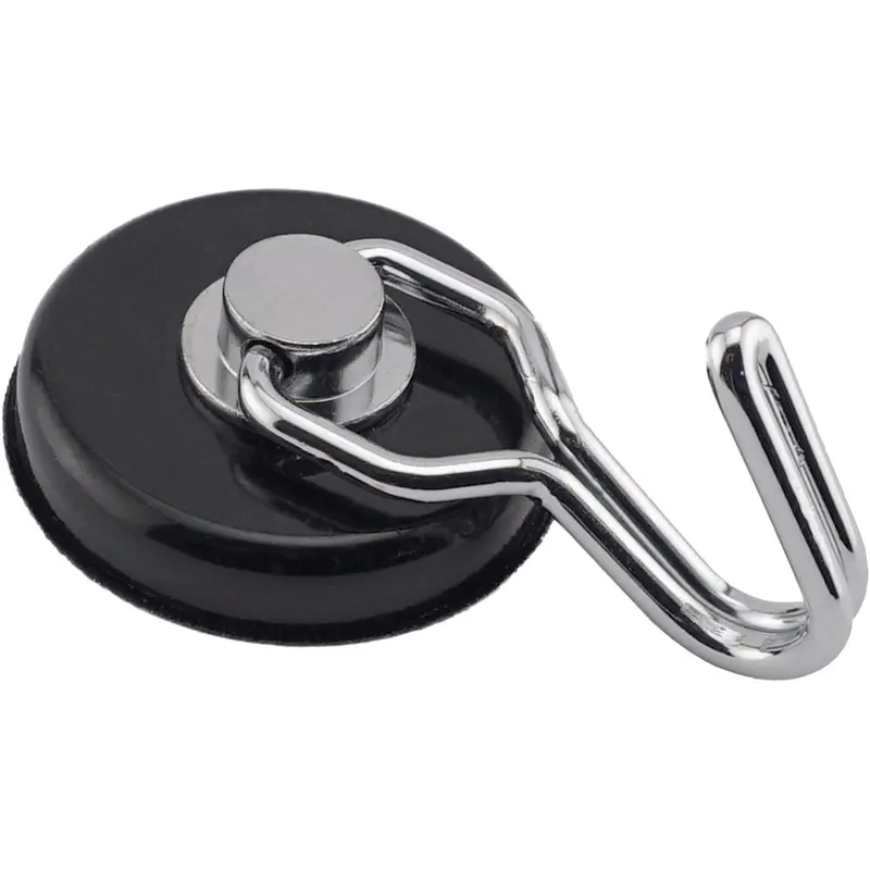 Magnetsource Neodymium Swivel Hook – 65-Pound Heavy-Duty Rotating Magnetic Hanger 1
