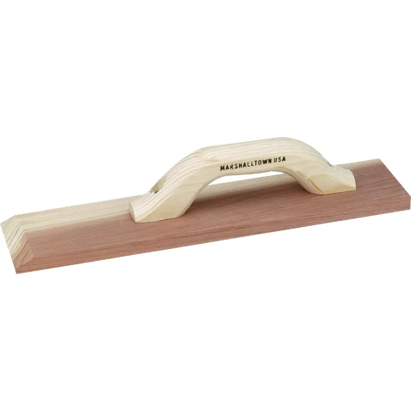 Marshalltown 16" Wood Straightedge Float For Concrete Finishing 1
