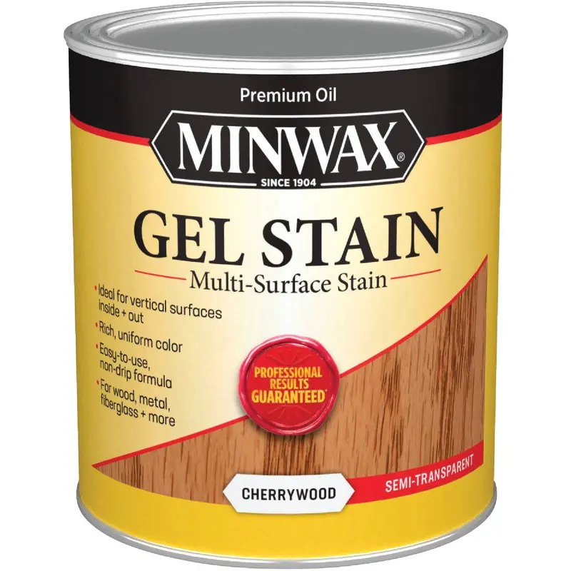 Minwax Cherrywood Gel Stain – 1-Quart Container 1