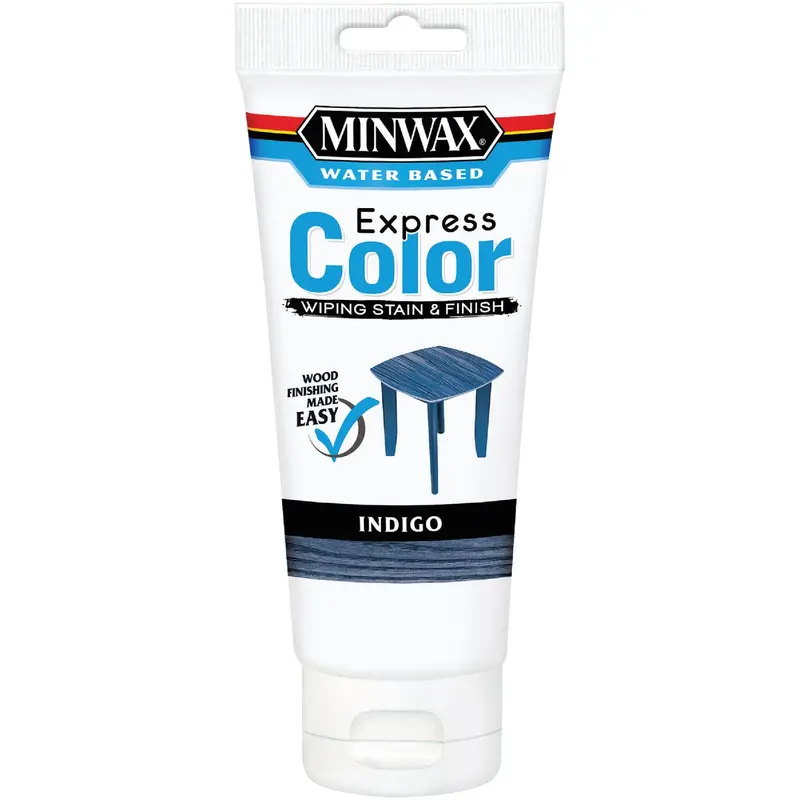 Minwax Express Color Indigo Wiping Stain & Finish (6 Oz, Water-Based) 1