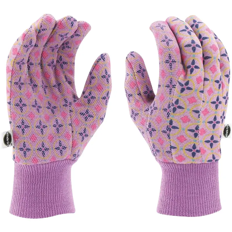 Miracle-Gro Women’S Garden Gloves – Medium/Large Polyester Blend With Colorful Design 1