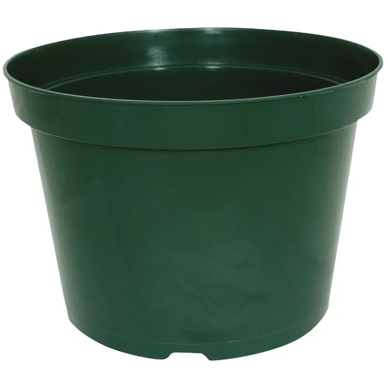 Myers Green Flower Pot – 6-Inch Height X 8-Inch Diameter Plastic Planter 1