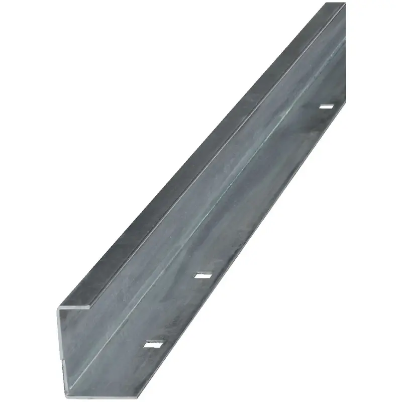 National Galvanized Barn Door Track – 10 Ft Guide Rail System 1