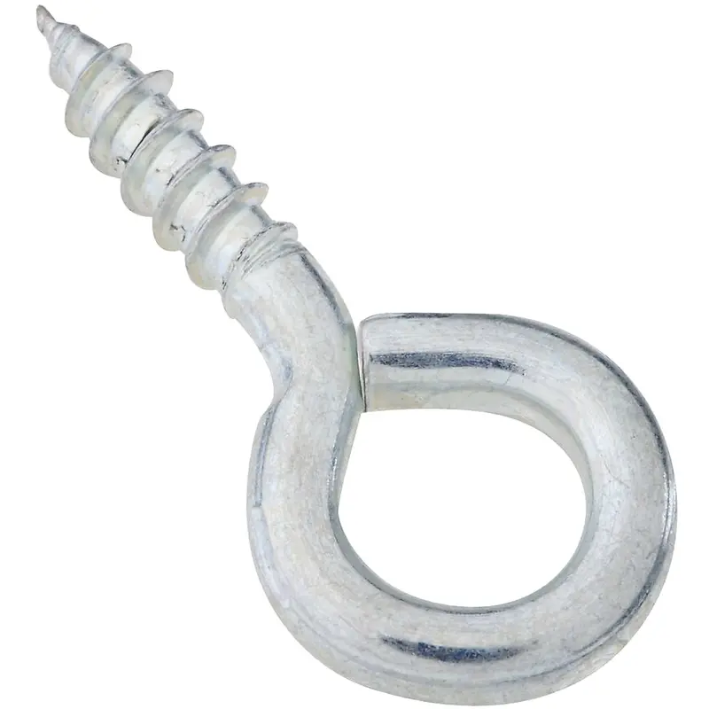 National Zinc Screw Eye – #106 Medium Duty, 5-Pack For Hanging Applications 1
