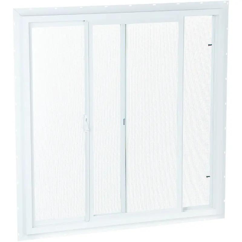 Northview Pvc Sliding Utility Window – 23-1/2" W × 23-1/2" H, Single-Glazed, White 1