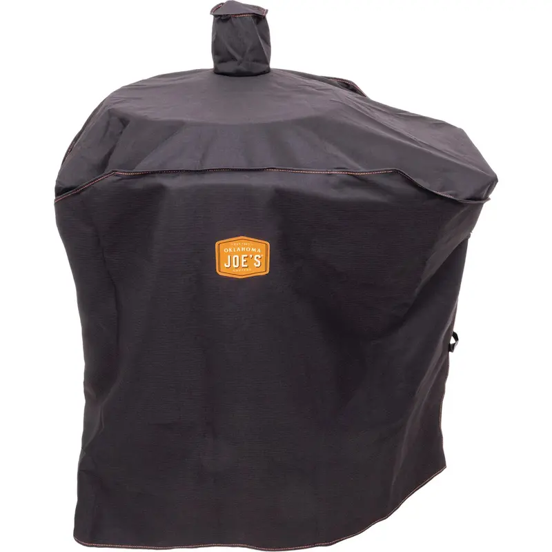 Oklahoma Joe’S Bronco Drum Smoker Cover – 34.25-Inch Black Polyester Weather-Resistant Protection 1