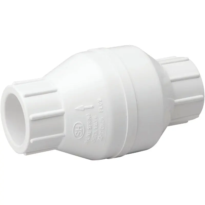 Proline 1-Inch Pvc Schedule 40 Spring-Loaded Check Valve 1