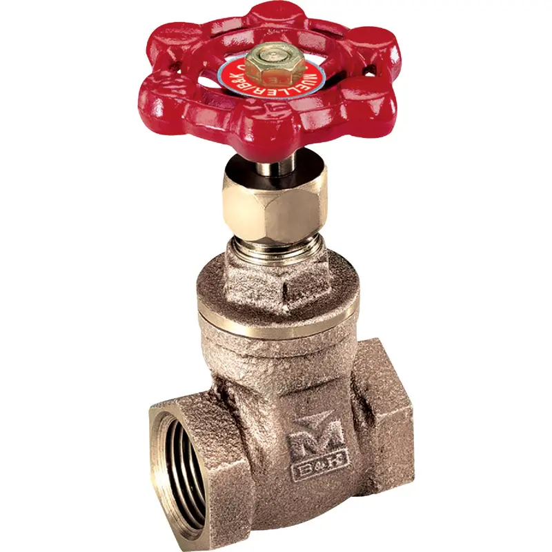 Proline Low-Lead Brass Gate Valve – 3/8-Inch Female Iron Pipe Size (Fips) Inlet/Outlet 1