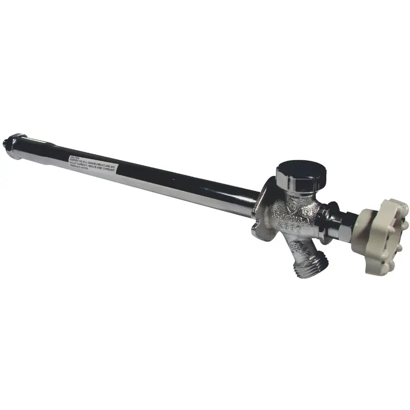 Proline Quartermaster Frost-Free Wall Hydrant – 1/2" Pex Connection, 6-Inch Anti-Siphon Design 1