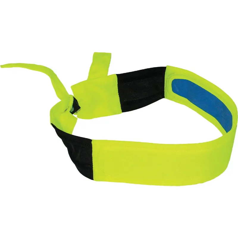 Radians Arctic Radwear Cooling Bandana – Hi-Visibility Green 1