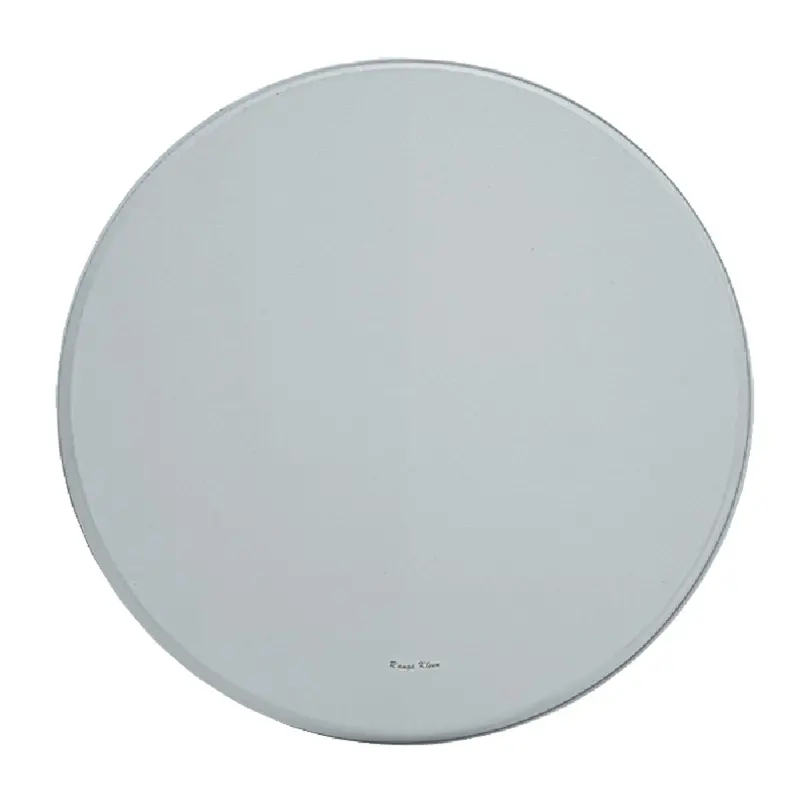 Range Kleen Set Of 4 White Round Metal Cooktop Burner Covers – Universal Fit 1