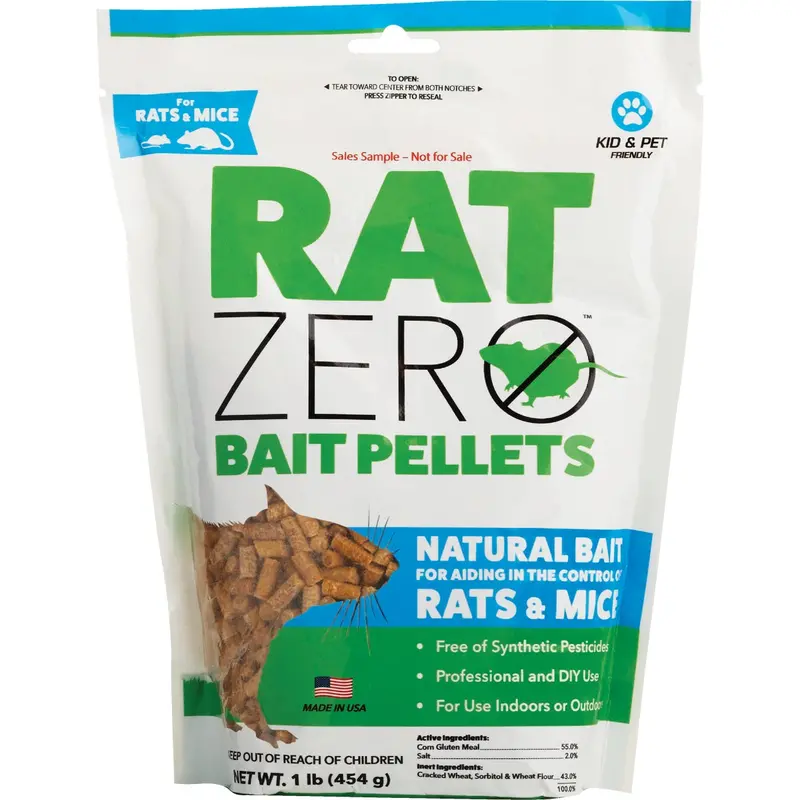 Rat Zero Rodent Control Pellets – 1-Pound Ready-To-Use Rat And Mouse Killer 1