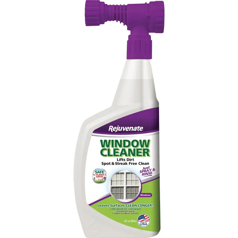 Rejuvenate Outdoor Window Cleaner – 32-Ounce Concentrated Formula 1