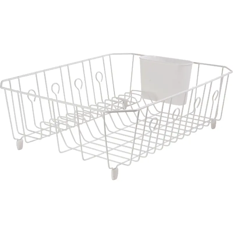 Rubbermaid White Wire Sink Dish Drainer – 13.81" X 17.62" 1