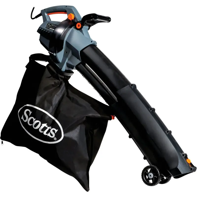 Scotts Electric Blower/Vacuum/Mulcher – 14-Amp, 200 Mph, 410 Cfm 1