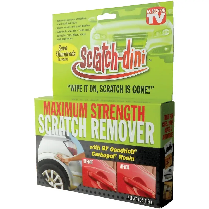 Scratch-Dini Liquid Scratch Repair Solution – 4-Ounce Bottle For Minor Surface Damage 1