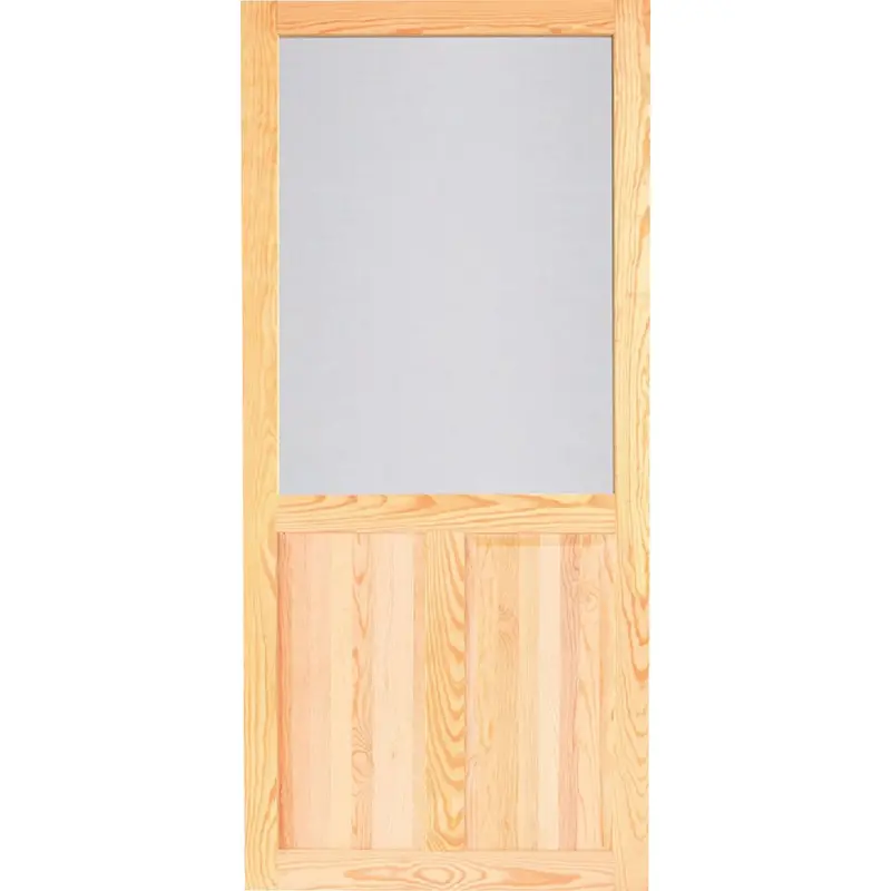 Screen Tight Pioneer Wood Screen Door – 36" W X 80" H, Natural Finish 1