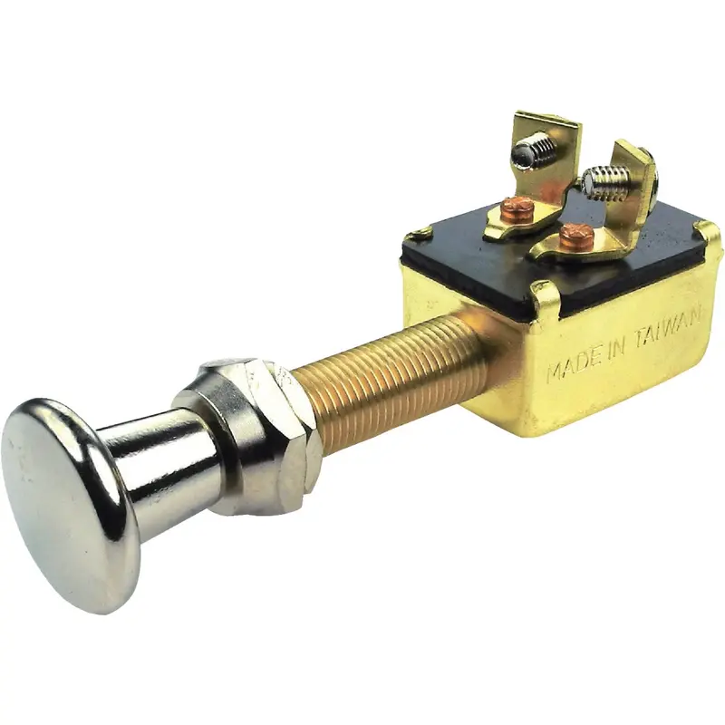 Seachoice Dual-Voltage Push-Pull Switch – 2-Position, 1–25A For 6V/12V Systems 1