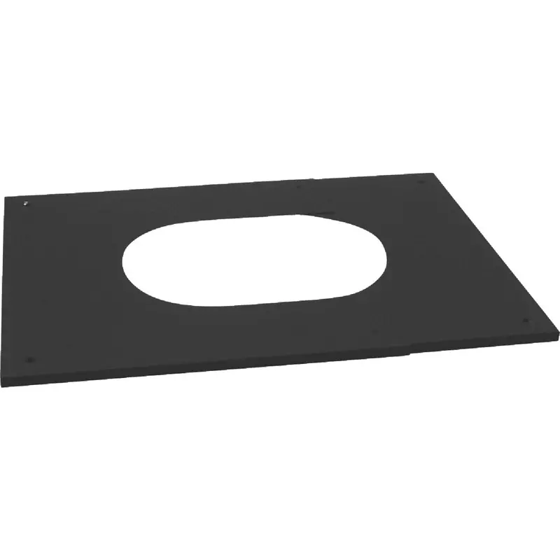 Selkirk Sure-Temp Adjustable Ceiling Plate – 6" Diameter, Pitched Roof Compatible 1