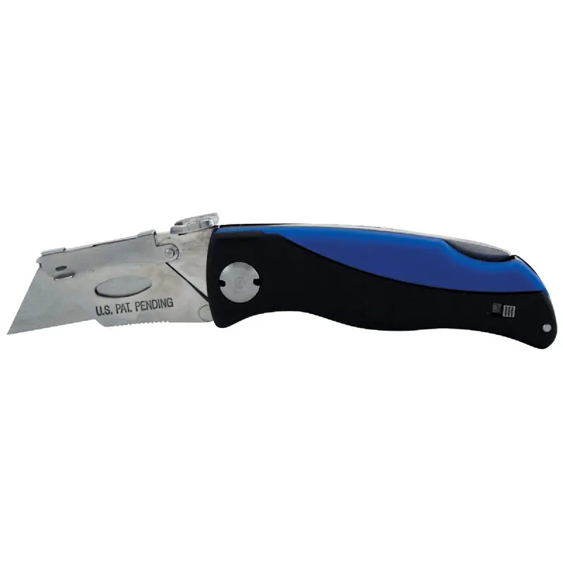 Sheffield Quickchange Utility Knife – Lockback Folding Design With Replaceable Blades 1