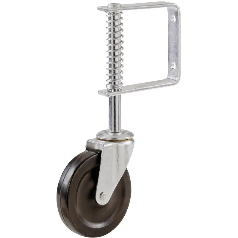 Shepherd 4-Inch Adjustable Spring-Bracket Gate Caster For Smooth Operation 1