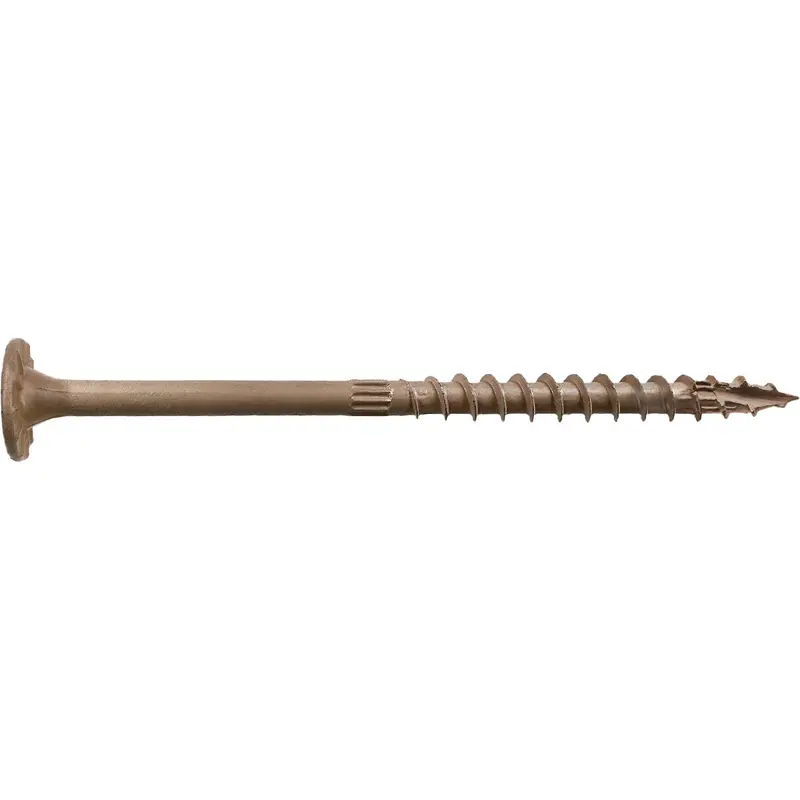 Simpson Strong-Tie Sdws Timber Screw – 0.220" X 5", Exterior-Grade, T40 Drive 1
